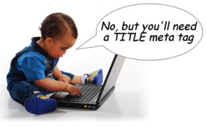 You do need a Title meta tag